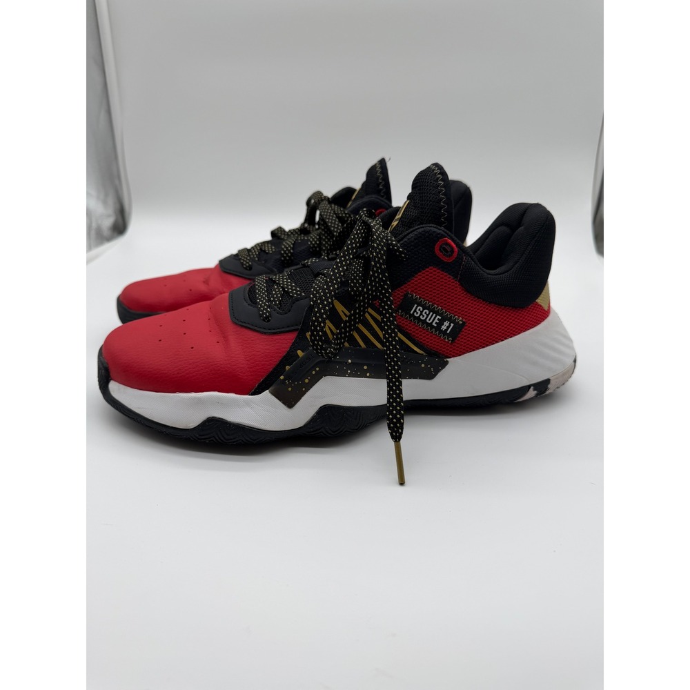 Adidas DON Issue 1 Iron Spider Red Black Gold‎ Basketball Shoes EF9966 Mens 8